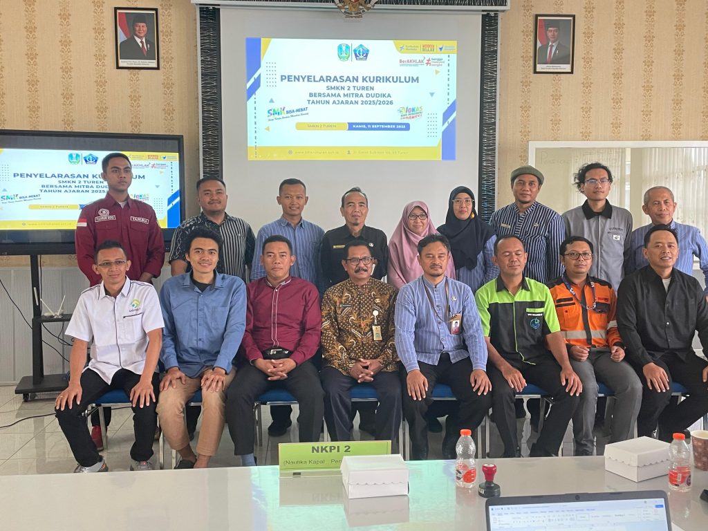 Selaraskan Kurikulum, SMKN 2 Turen gandeng Industri