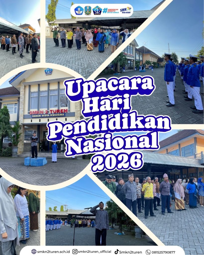 SMKN 2 Turen Gelar Upacara Peringatan Hari Pendidikan Nasional 2026: Perkuat Sinergi demi Pendidikan Bermutu