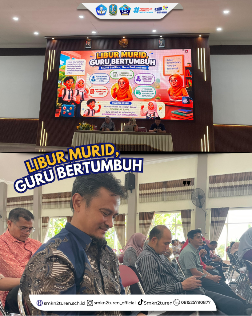 Transformasi Liburan: SMKN 2 Turen Siap Terapkan “Libur Murid, Guru Bertumbuh”