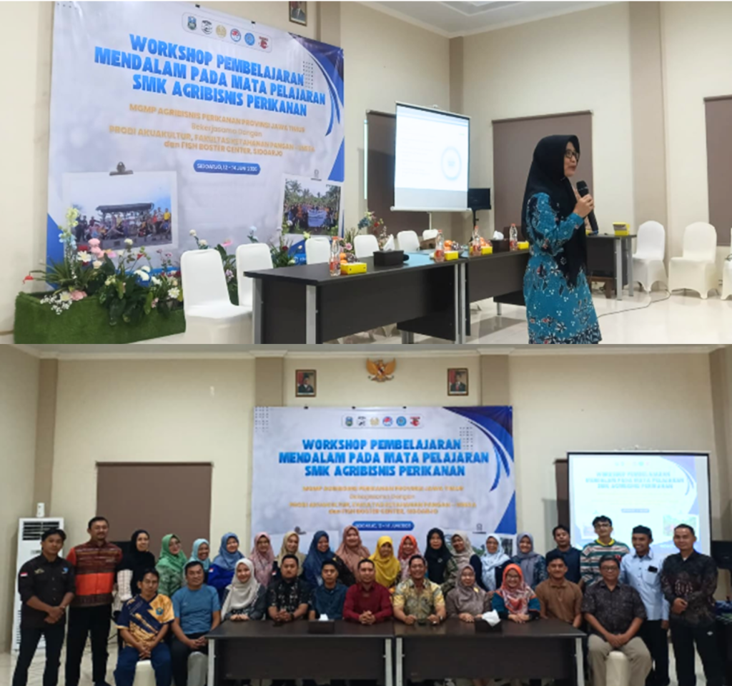 Tingkatkan Kualitas Pendidikan Vokasi, MGMP Perikanan Jatim Gelar Workshop Pembelajaran Mendalam