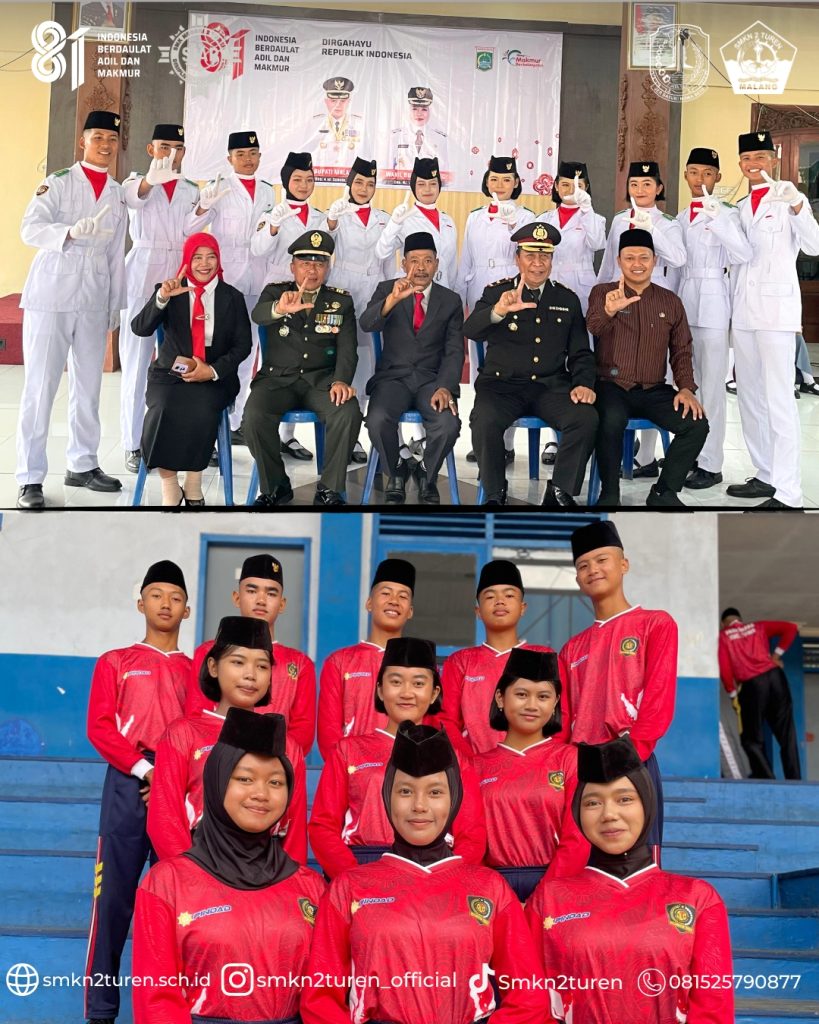 Banggakan Sekolah! Sepuluh Murid SMKN 2 Turen Terpilih Jadi Anggota Paskibra Kecamatan Turen