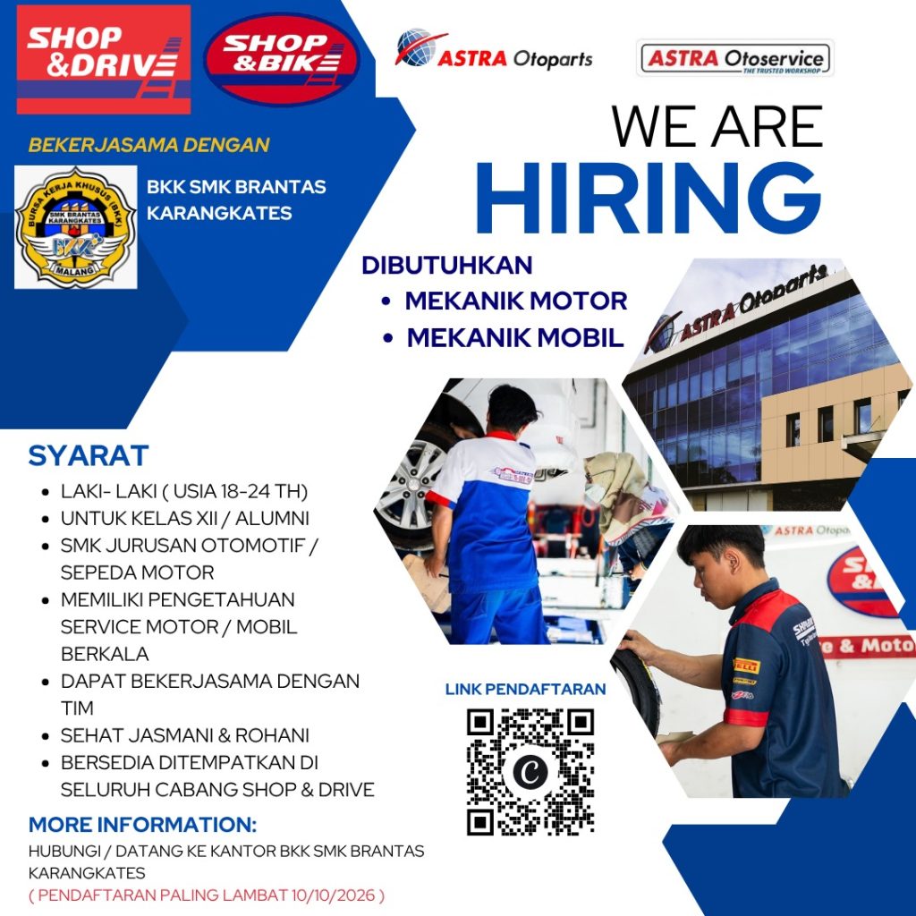 Lowongan Mekanik Astra Otopart